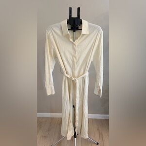 11 Honore Cream Maxi Dress